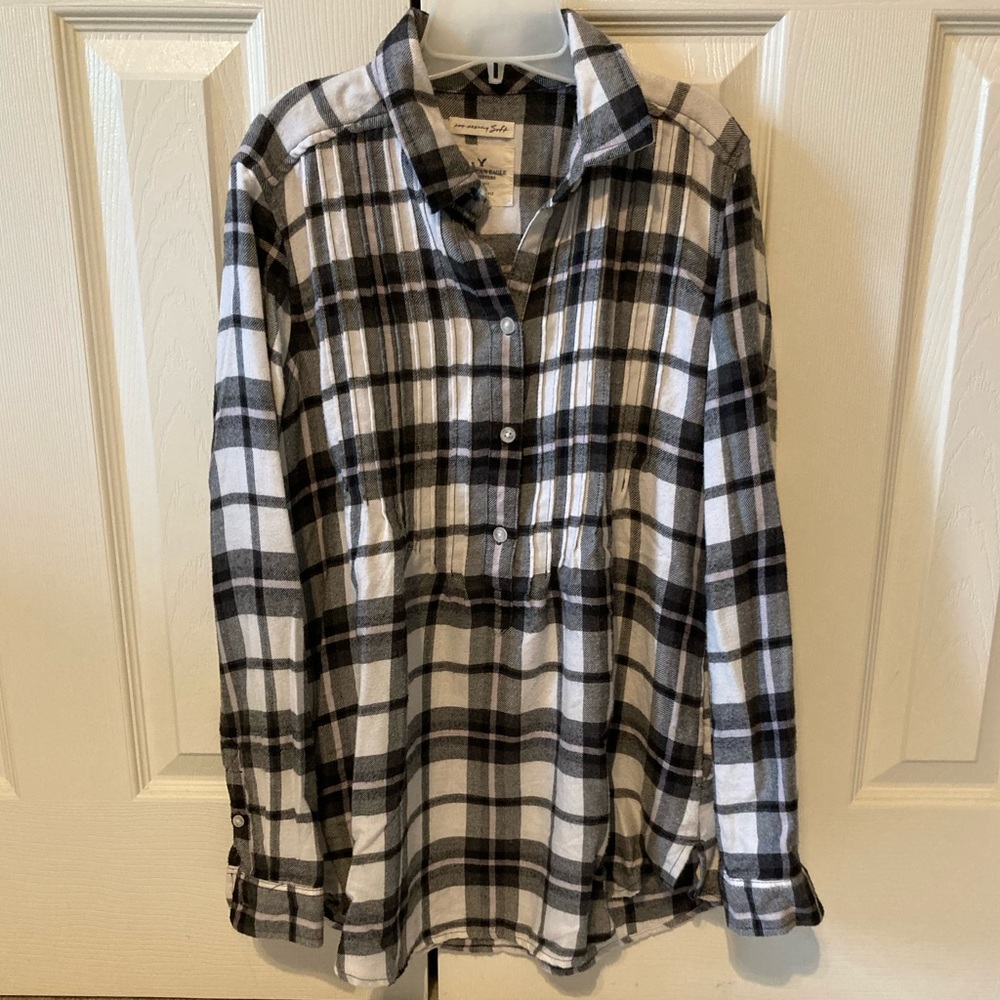 Ahh-mazingly soft American Eagle Flannel XS - Picture 1 of 5